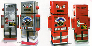 シルバークレーンロボット化粧缶